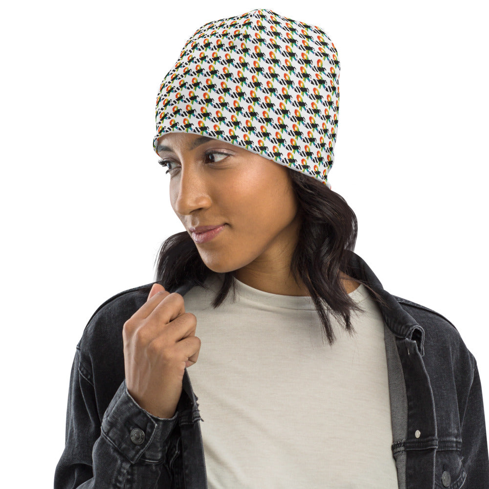 Beanie Rainbow Cancer Support Bee